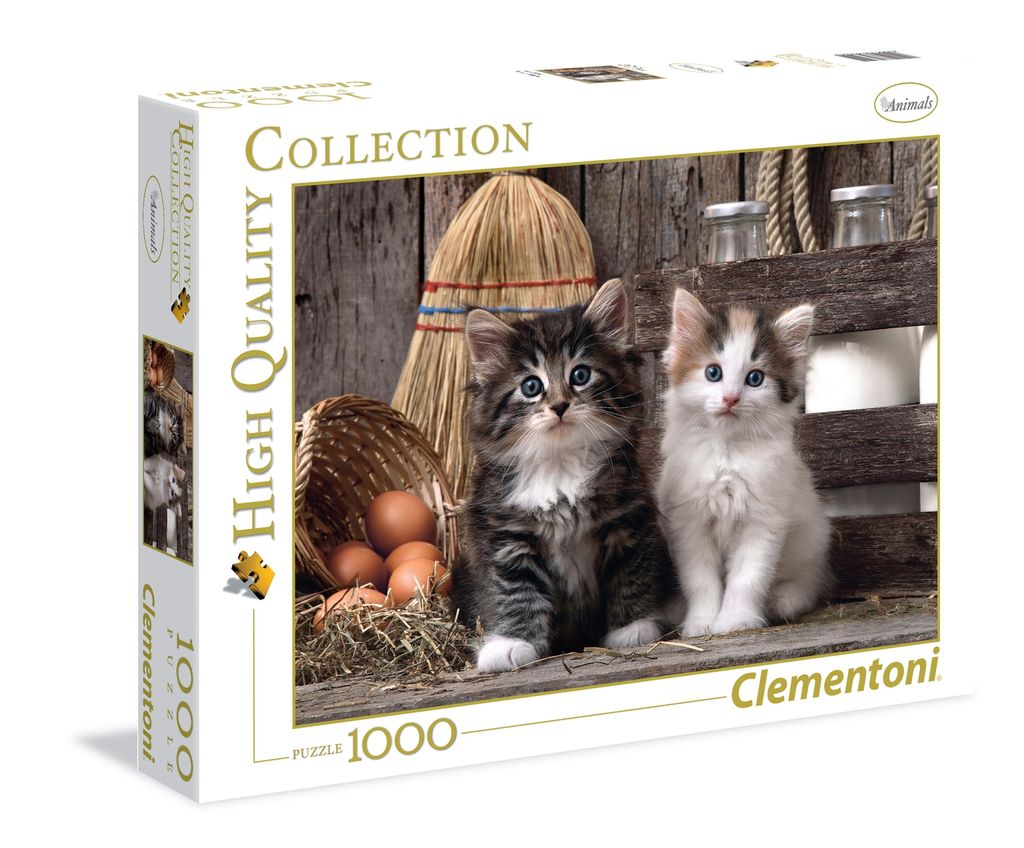 Clementoni High Quality Collection Puzzle "Lovely Kittens" Produktbild 