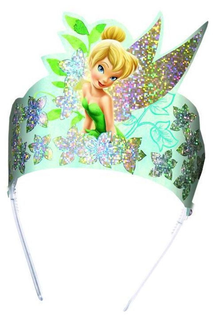 6 Tinkerbell Blütenzauber Kronen Produktbild 