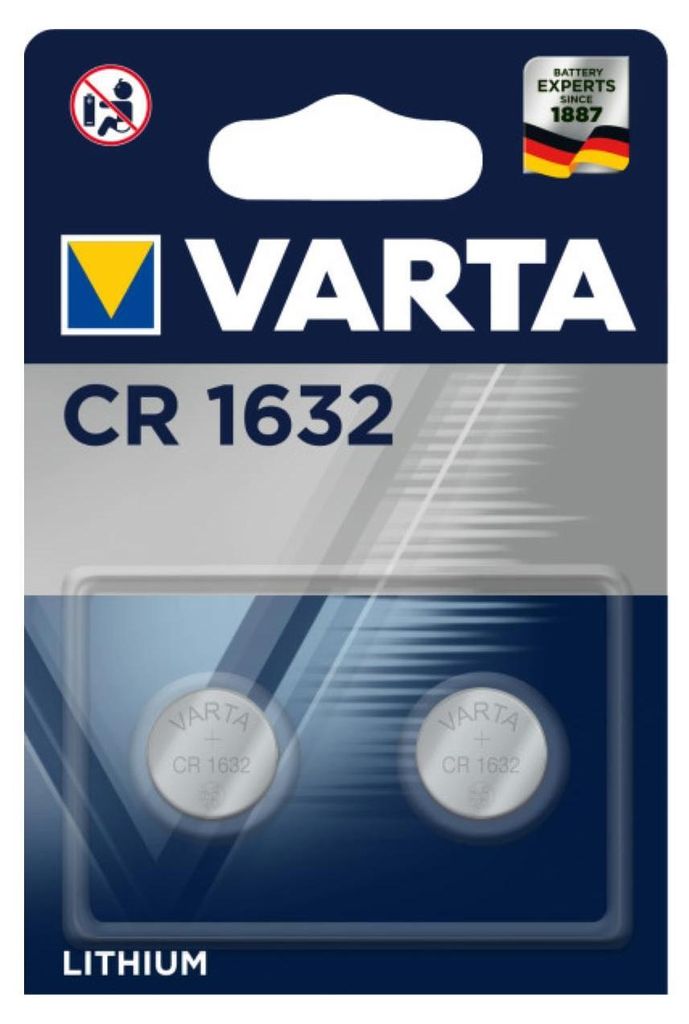 VARTA Batterien Electronics CR1632 Lithium Knopfzellen Obrázek produktu 