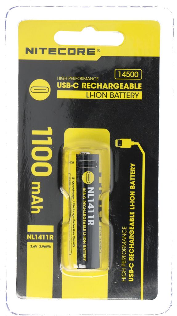 Bateria litowo-jonowa 14500, typ NL1411R, 3,6 V 1100 mAh, z Zdjęcie produktu 