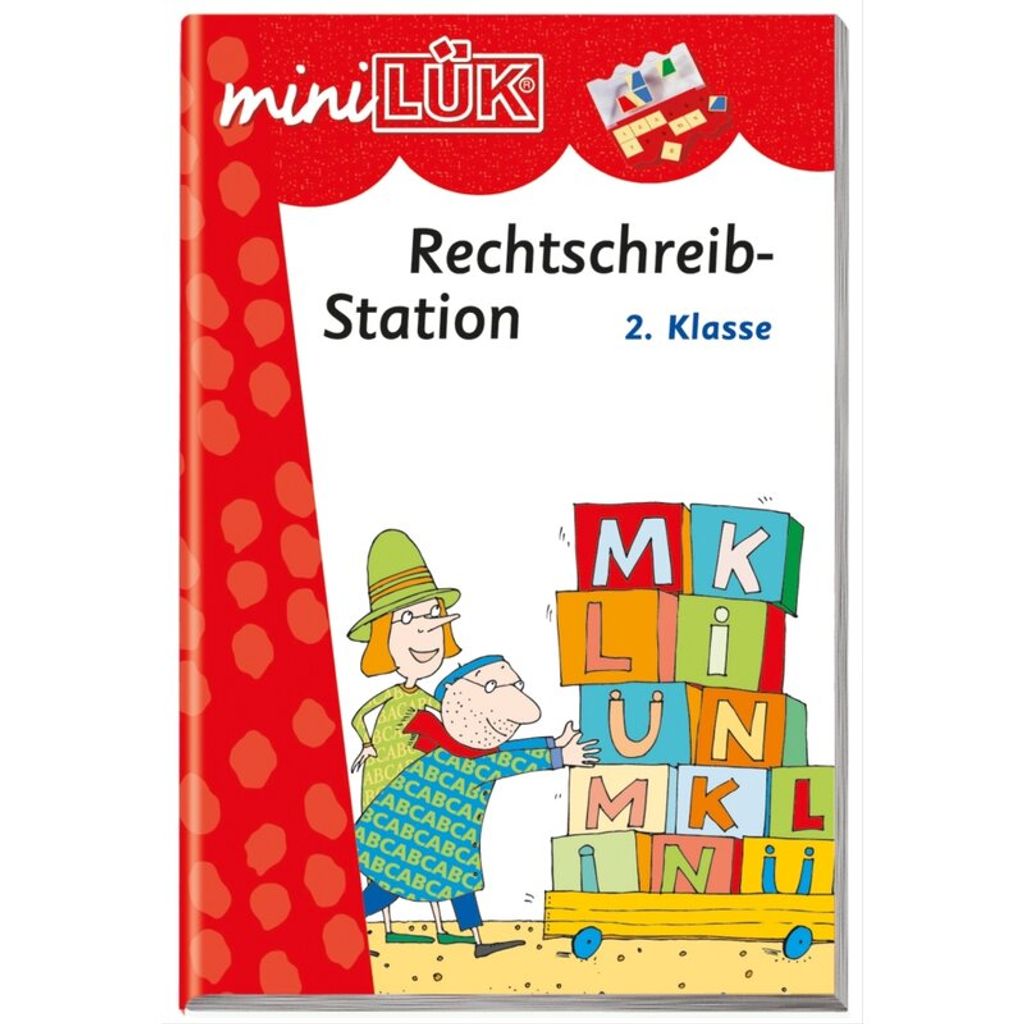 LÜK mini. Rechtschreibstation 2. Klasse Image du produit 