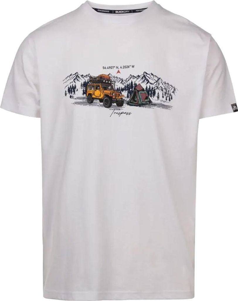 Trespass - "Horton" T-Shirt für Herren TP6965 (XL) (Weiß)