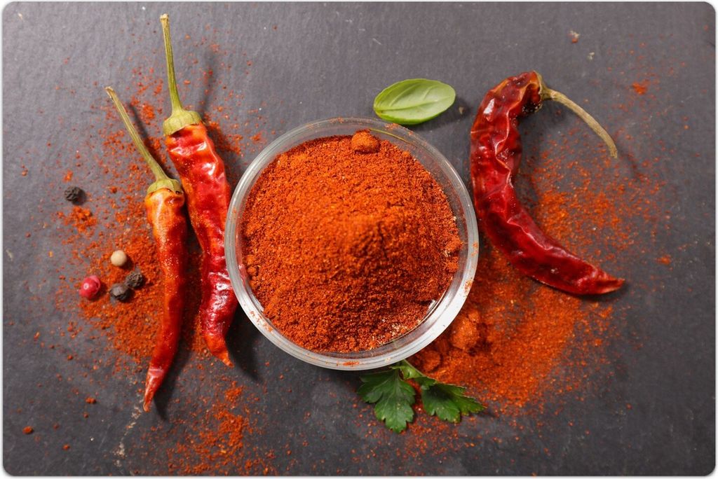 Küchenmatte 140x210 cm Vinylmatte Bodenmatte Dekoration - Paprika Gemüse