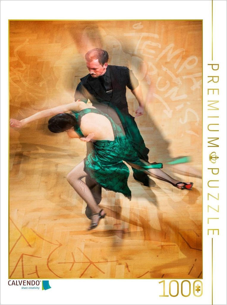 CALVENDO Puzzle The Art of Tango | 1000 Teile Lege-Größe 64x48cm Foto-Puzzle für glückliche Stunden