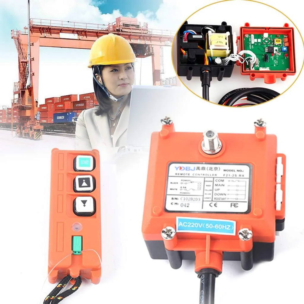 Télécommande industrielle étanche IP65 pour treuil électrique et palan - 12