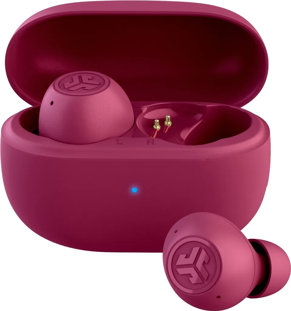 JLab Go Pop ANC Fucsia Auricolari Bluetooth: Stile e Silenzio 24h