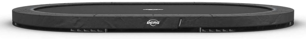 BERG SPORTS Trampolin Oval 520 cm Grand Champion InGround grau Airflow pro