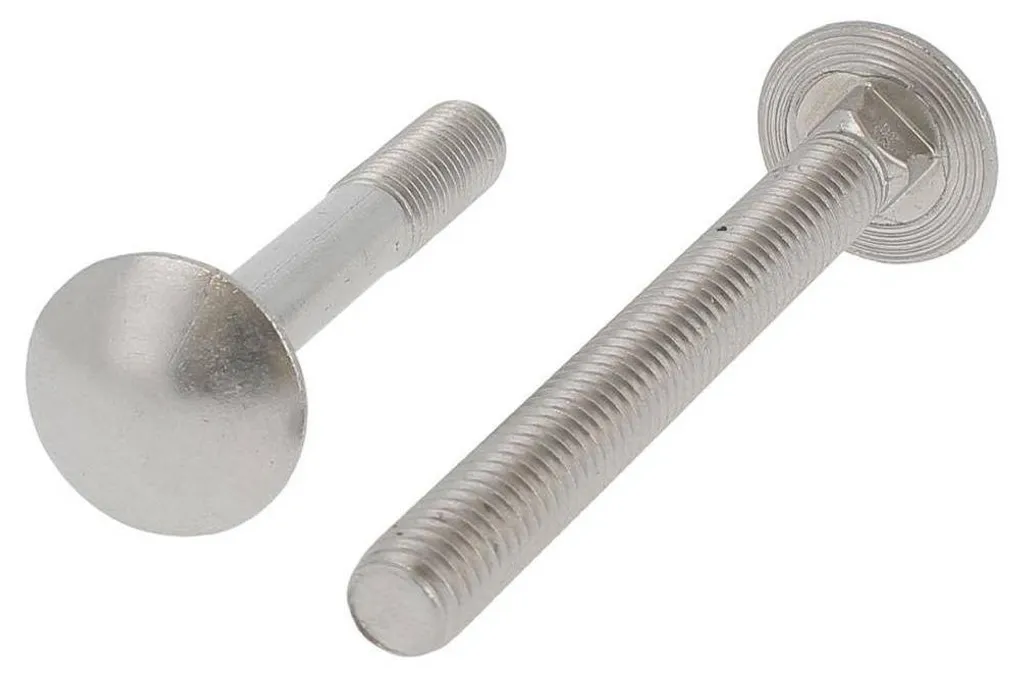 Fixation Antirouille 6x120 mm Inox A2 pour Bois et Métal DIN 603 - 100 Vis