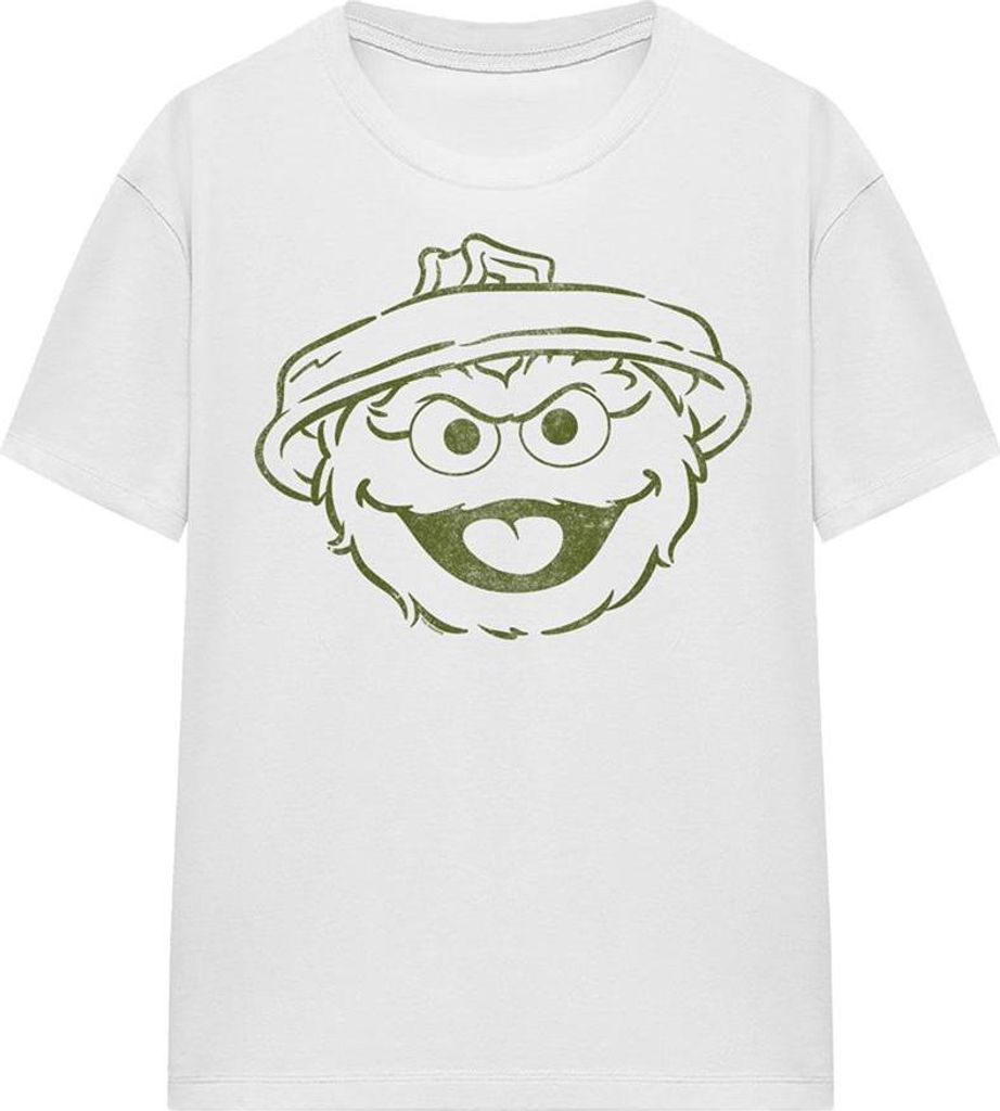 Sesame Street - T-Shirt für Damen TV27775 (XL) (Weiß)