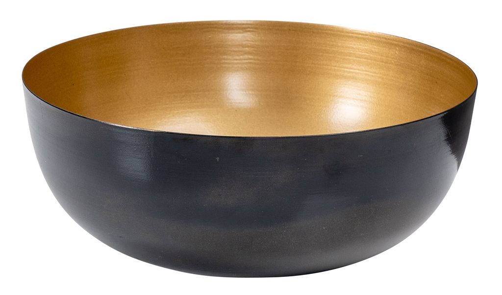 Schale Metall Rund 25cm Schwarz Gold Kaufland de Schale Metall Rund 25cm Schwarz Gold Kaufland de