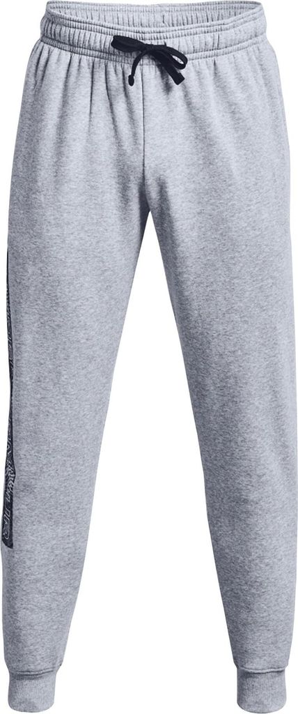 Under Armour Ua Rival Flc Graphic Jogger 011 Mod Gray Light Heather S