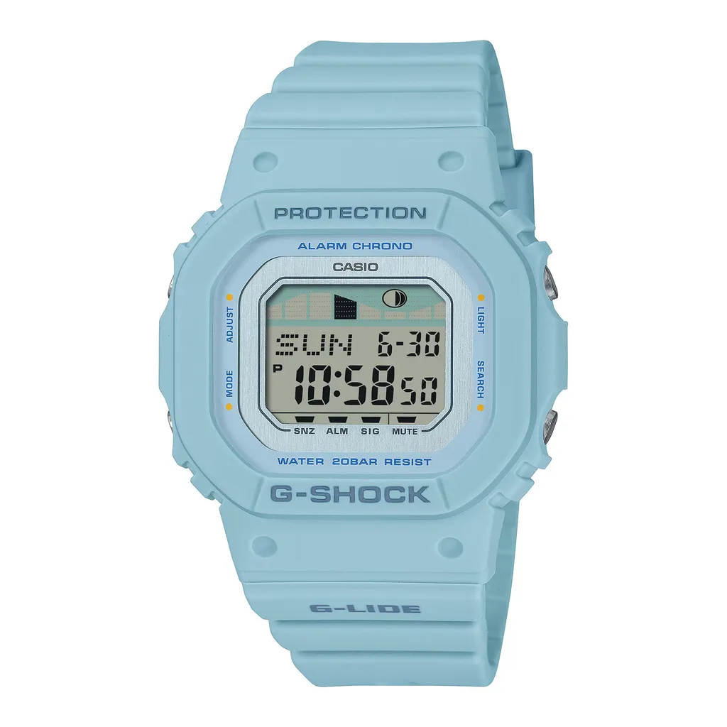 Casio G-SHOCK G-LIDE GLX-S5600-2ER Resistente 20 Bar con Maree