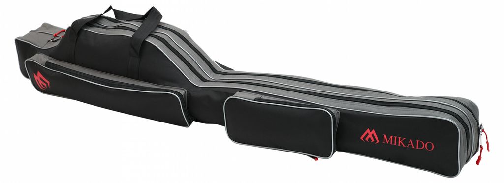 Custodia per aste Mikado 2 scomparti 120cm nero Immagine del prodotto 