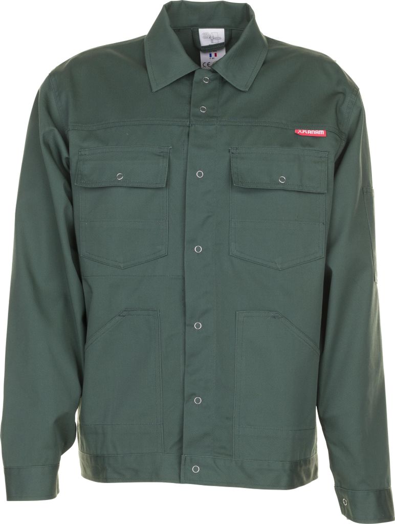 Größe 58 Herren Planam MG 260 Bundjacke mittelgrün Modell 0812