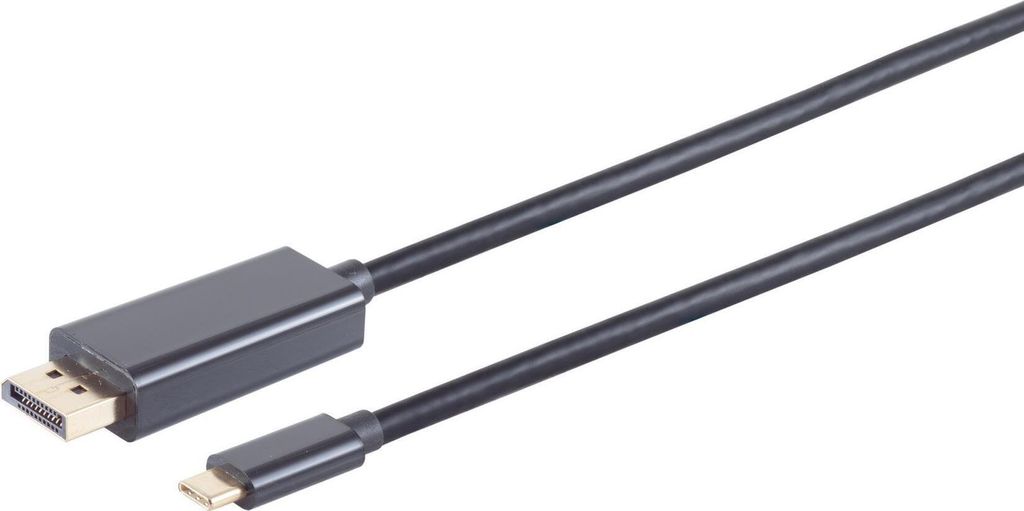 S-Impuls S-IMPULS 10-61045 HDMI til USB-C Adapterkabel 3m 8K60Hz Sort