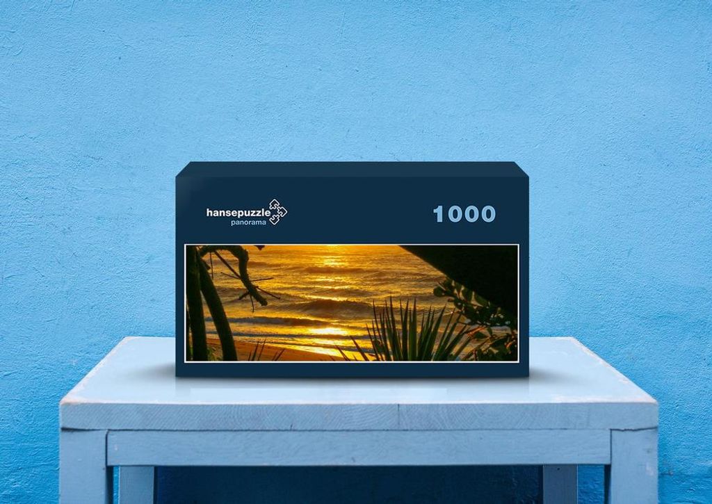 hansepuzzle 76578 - Meer Puzzle, 1050 Teile, Reisen, 60,0 x 46,0cm mit hochwertiger Aufbewahrung, Kartonbox und wiederverschließbarem Beutel