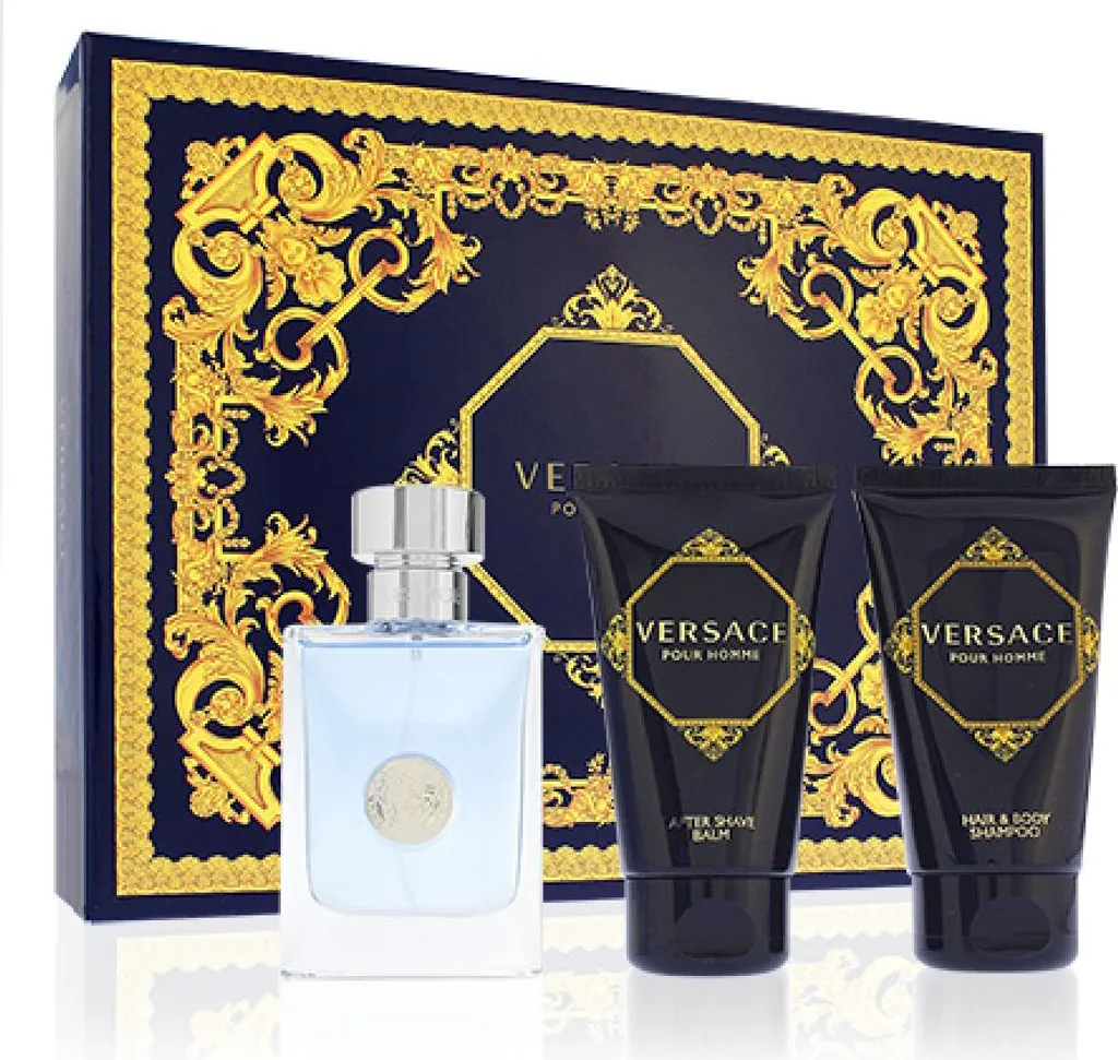 Versace Pour Homme Set Cadeau Eau de Toilette 50ml Fraîcheur Aromatique