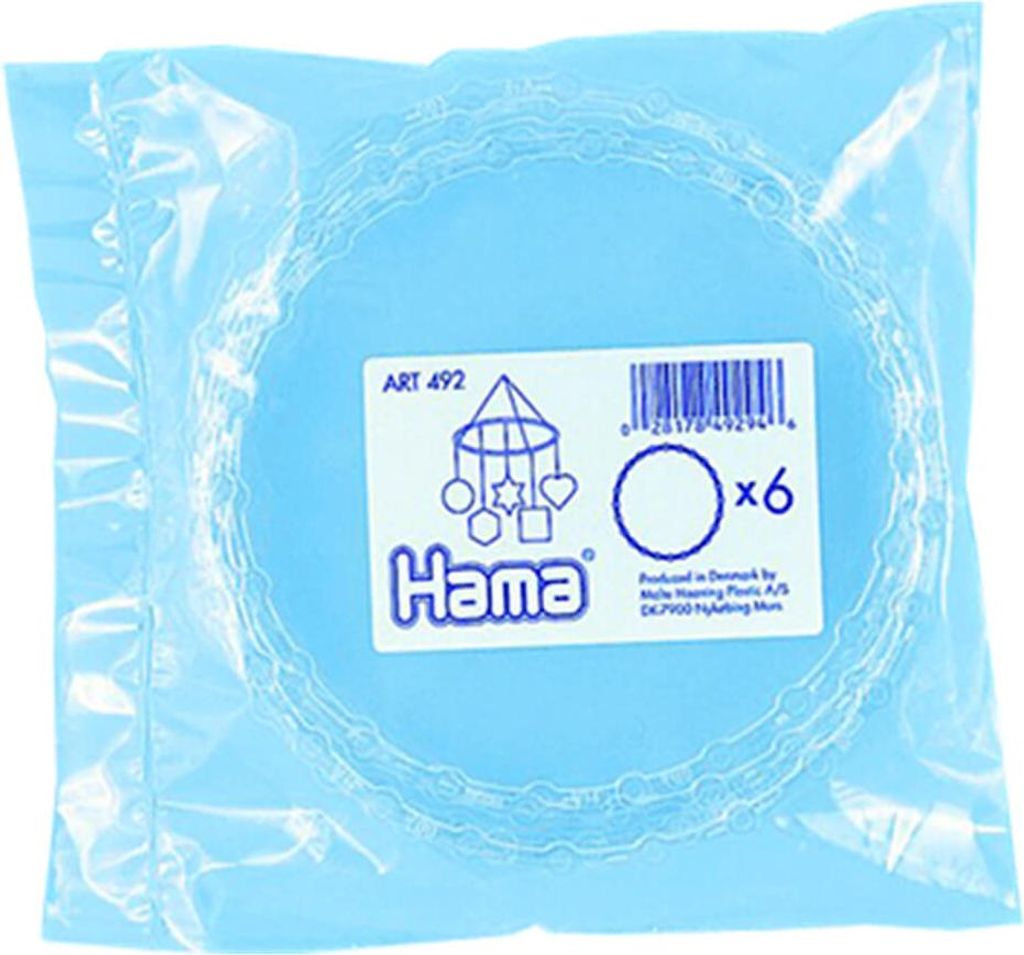 Hama Mobile-Ringe für Midi-Bügelperlen, 6 Stk.