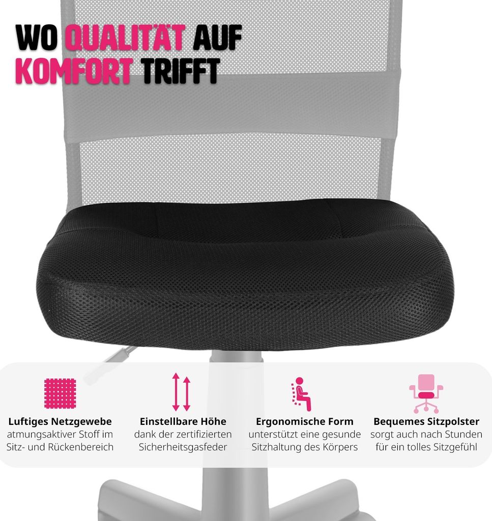 Kancelářská židle Patrick ergonomického tvaru otočná o 360° Obrázek produktu 10