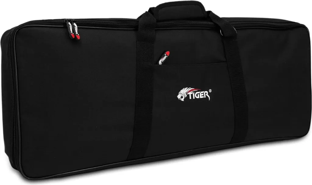 Housse clavier TIGER KGB14-05 noir - 970 x 375 x 140 mm pour transport