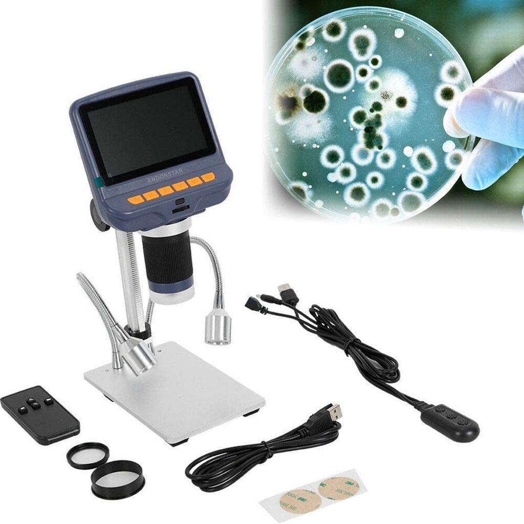 Digitální mikroskop 4,3" LCD displej AD106S HD1080P USB SMD Obrázek produktu 3