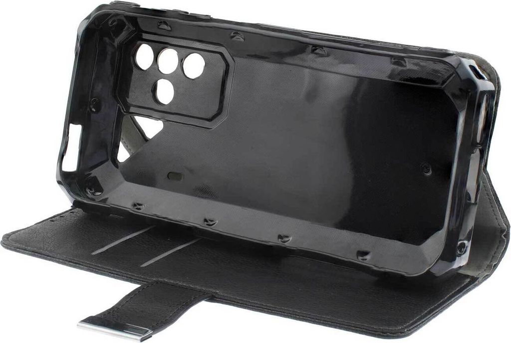 Custodia In Pelle Marrone Per Ulefone Armor 2 / 2s – Tasca Outdoor Con Chiusura Magnetica E Clip Girevole - 5