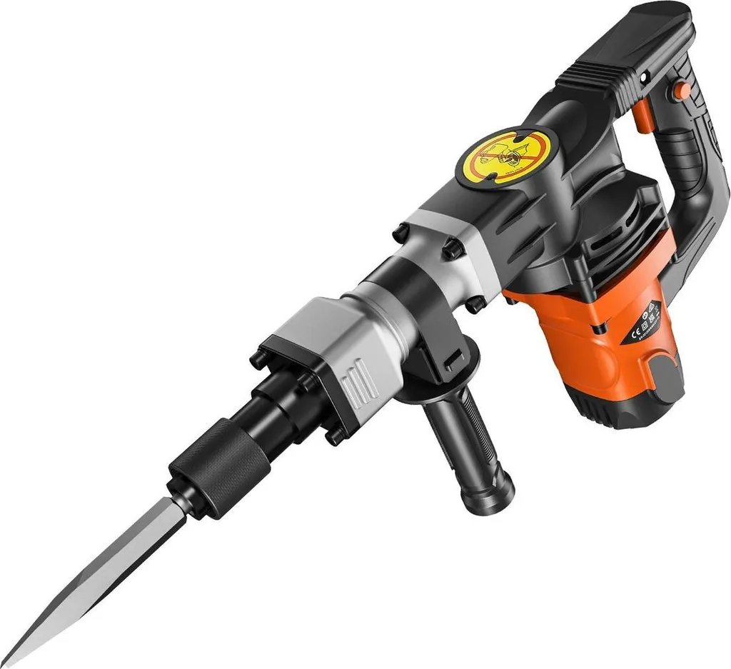 Marteau piqueur électrique 1600W : démolir sans effort béton et pierre
