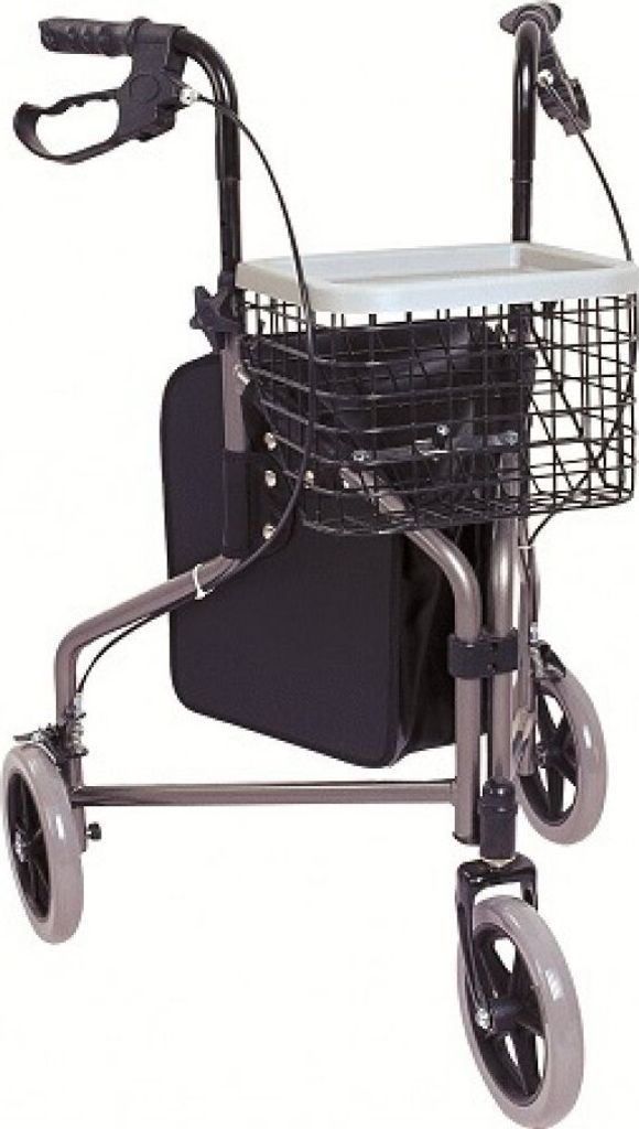 ANTAR Trojkolesové chodítko pre seniorov, hliníkové AT51029 Obrázok produktu 