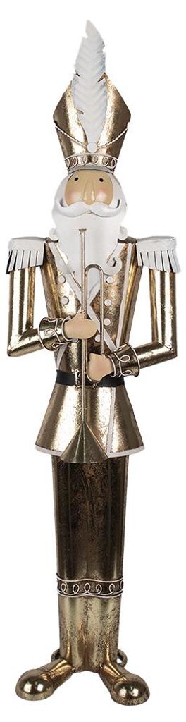 Clayre & Eef Weihnachtsdekoration Nussknacker 102 cm Produktbild 