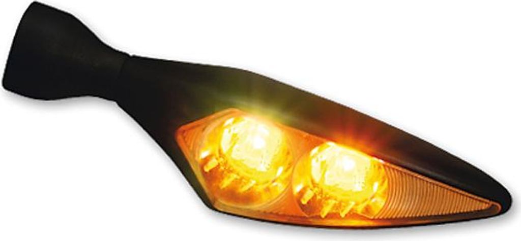 Blinker Micro Rhombus , Extreme, schwarz, VL /HR