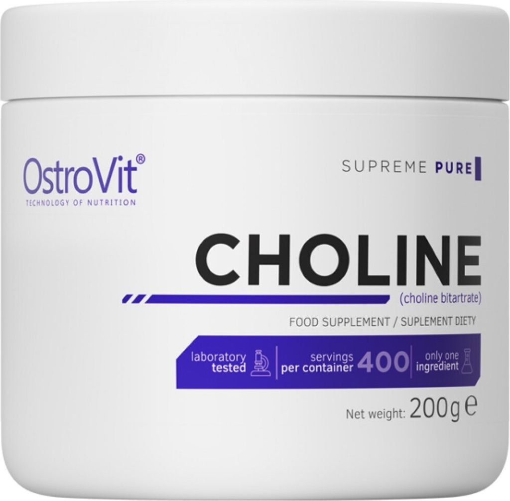 OstroVit | Bitartrate de choline en poudre non aromatisé Image du produit 