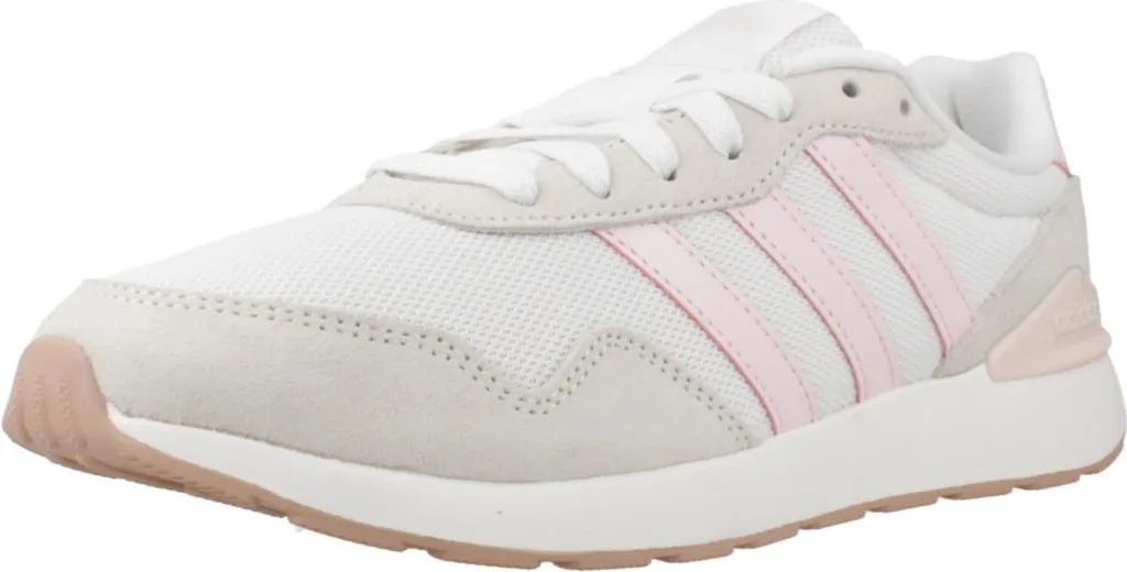 Baskets Basses Adidas Run 60s 4.0 Blanches - Chaussures Femme Casual