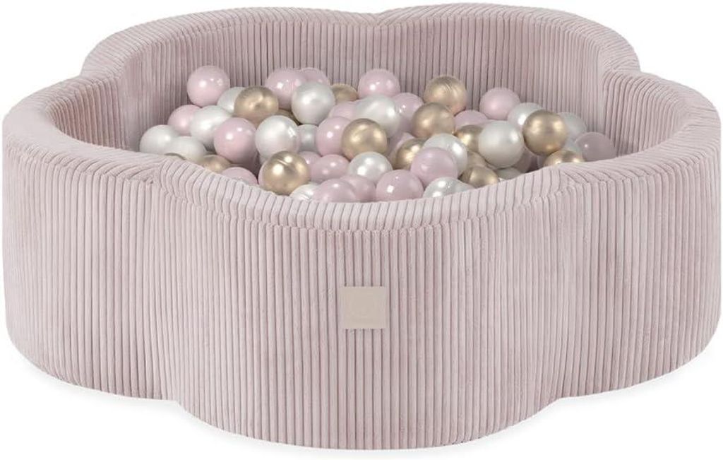 MISIOO Bällebad für Kinder 95x30 cm - 300 Bälle (6cm) - Produktbild 