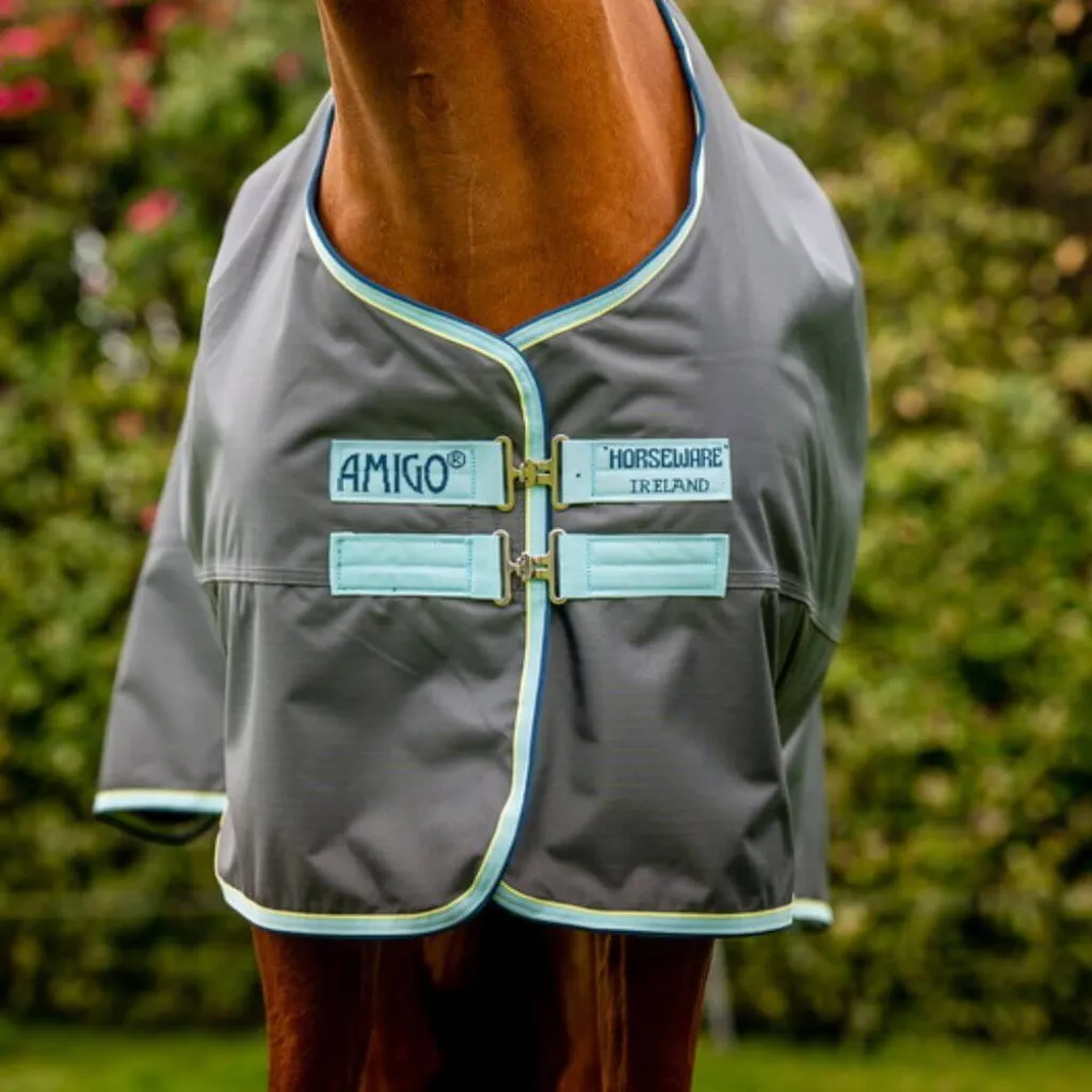 Horseware Amigo Hero Ripstop 50g coperta impermeabile Blue Haze e Navy, misura: 6'6 - 10