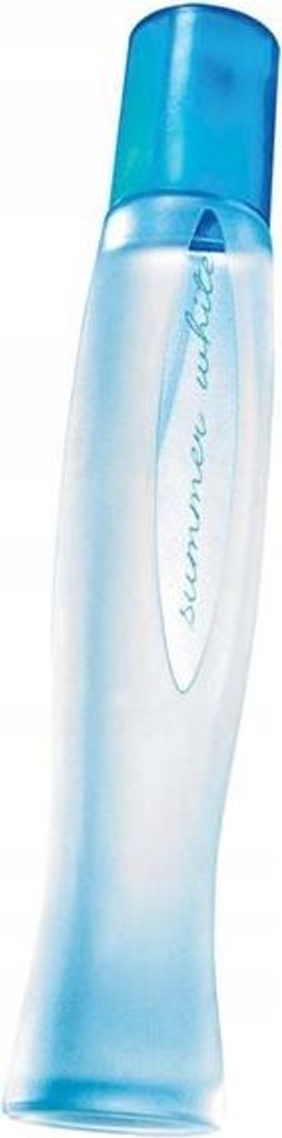 A bottle of perfume on a white background.