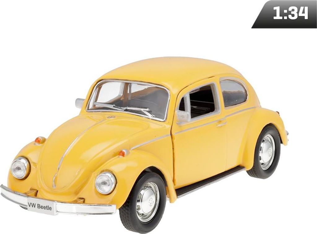 Modell 1:32 RMZ Volkswagen Käfer 1967, gelb