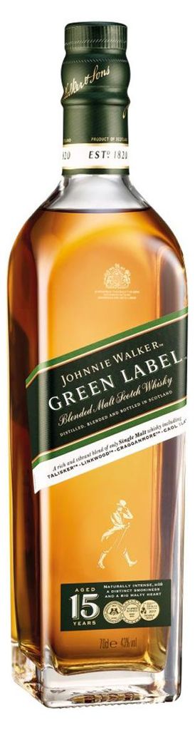 Johnnie Walker Green Label 15 Year Scotch Whisky 700ml Immagine del prodotto 