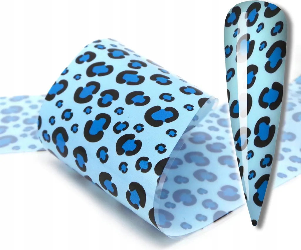 TRANSFERFOLIE 10x4cm, motivo LEOPARDEN FLECKEN