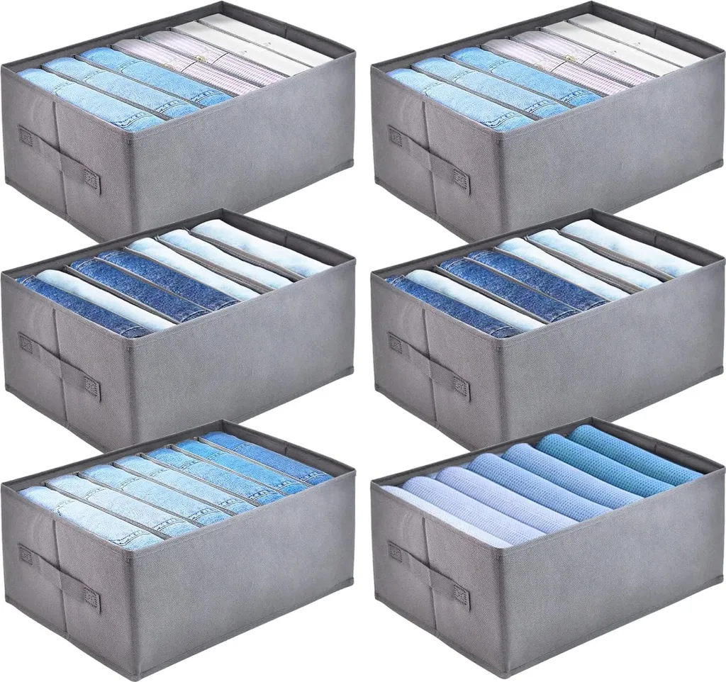 ROLLWAY Système d'organisation penderie 6 pièces empilables robustes