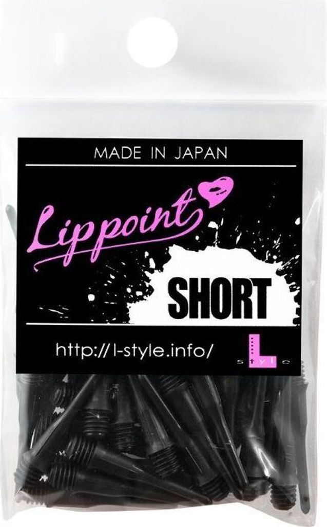 L-Style - Lippoint Short - 50 Pack - Tips Black Produktbild 