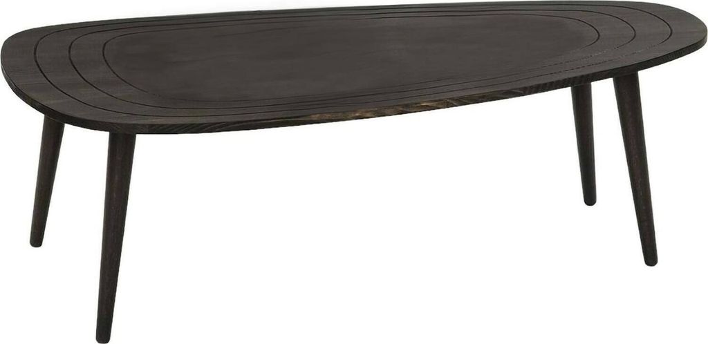 Wohnzimmertisch Dgalluzz, Niedriger Wohnzimmertisch, Kaffeeregal, Couchtisch für Sofa, 115x50h38 cm, Anthrazit