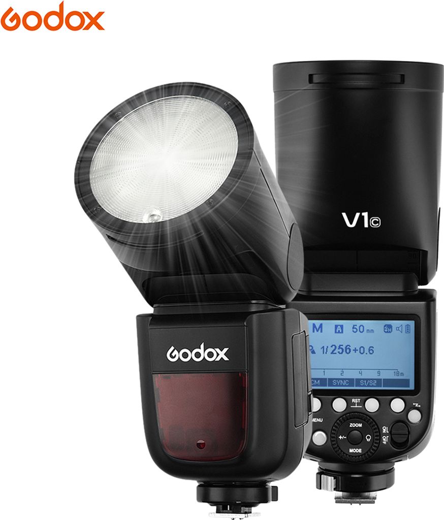 Godox V1C Profesionální blesk Speedlite Speedlight s Obrázek produktu 