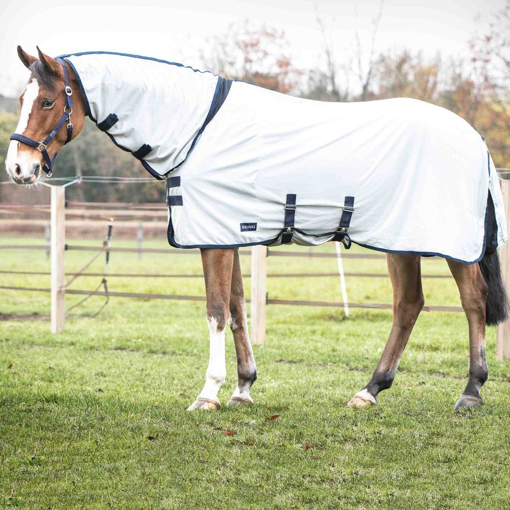 BUSSE Outdoor-Fliegendecke Comfort Pro Silber (Navy) 135