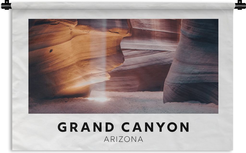 MuchoWow Wandteppich Wandbehang Amerika - Arizona - Schlucht 60x40 cm Tapisserie Dekoration Wandtuch - Wanddekorationen