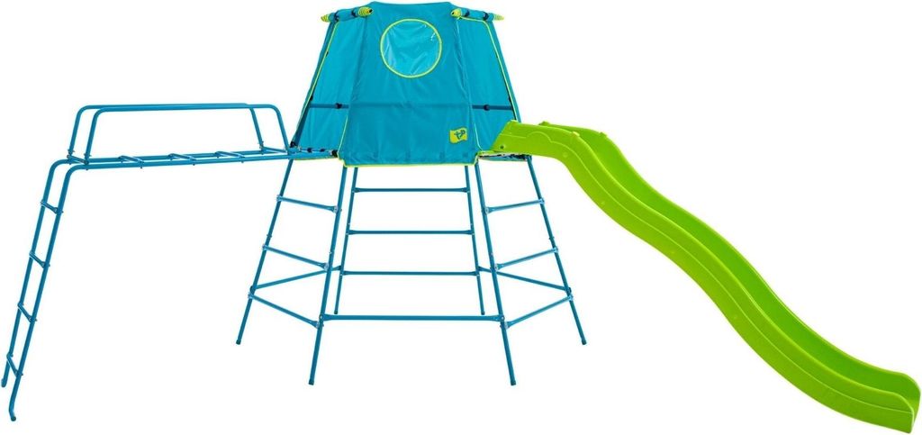 Evolutiver Spielplatz mit Rutsche EXPLORER TOUR Blau H201cm Produktbild 