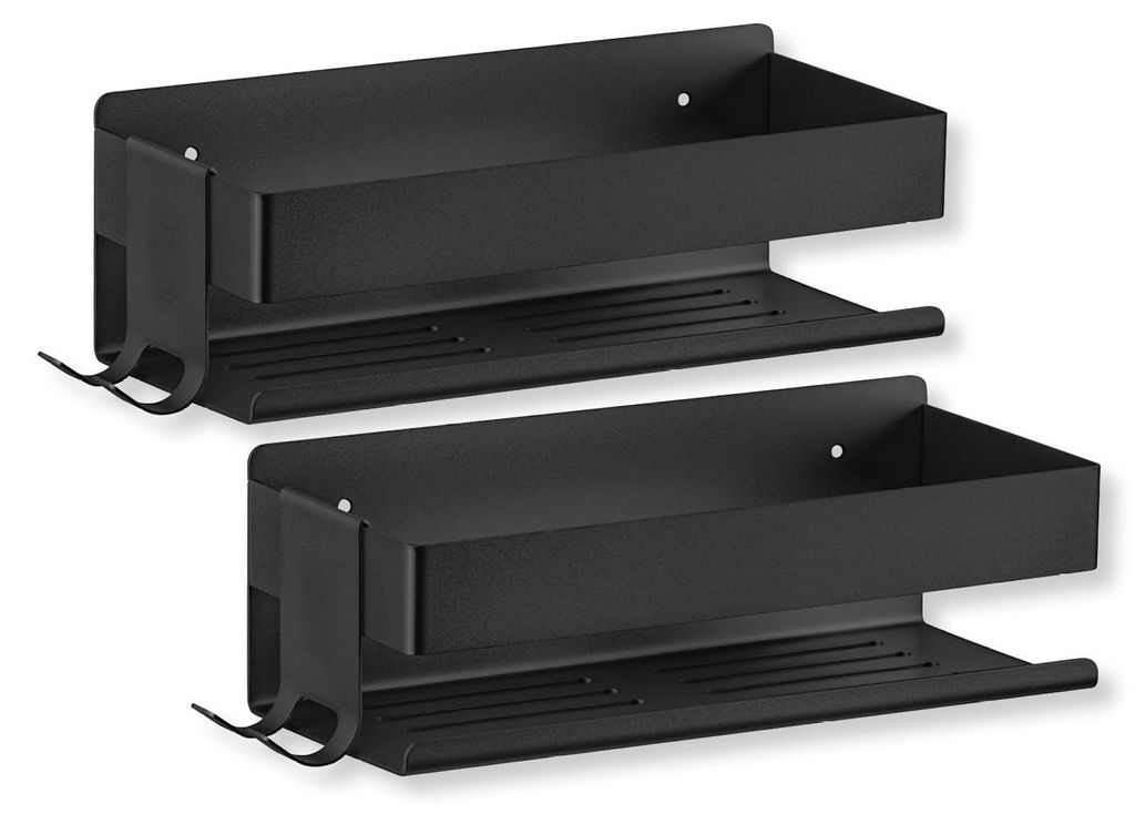 BENKSTEIN Duschablage 2er-Set | Duschregal – zum Kleben Produktbild 