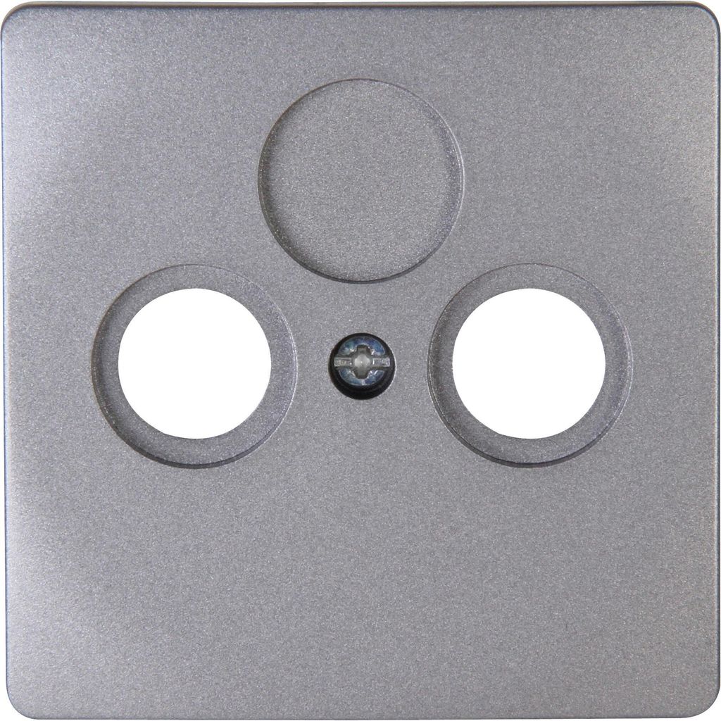 Kopp Antennenabdeckung VENEDIG TV/RF, platin, 491943183