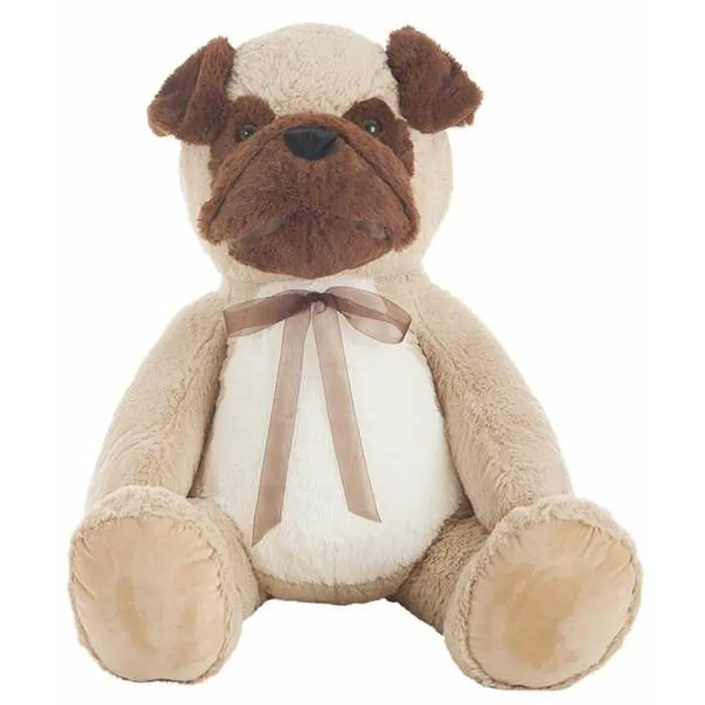 Peluche Bulldog 140 cm Jumbo - Finie la solitude avec ce chien géant