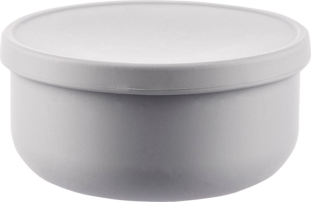 ZOPA Silikon-Keksschüssel mit Deckel Dove Grey