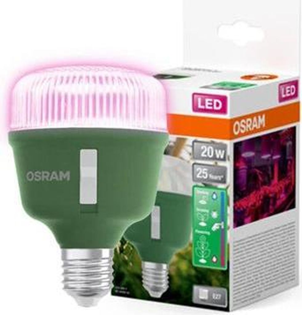 OSRAM 4058075845800 Grow light E-27 20 W 1 pc(s) Zdjęcie produktu 